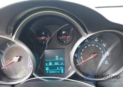 2012 Chevrolet Cruze 1Lt из США, поврежденный, VIN 1G1PF5SC7C7264242